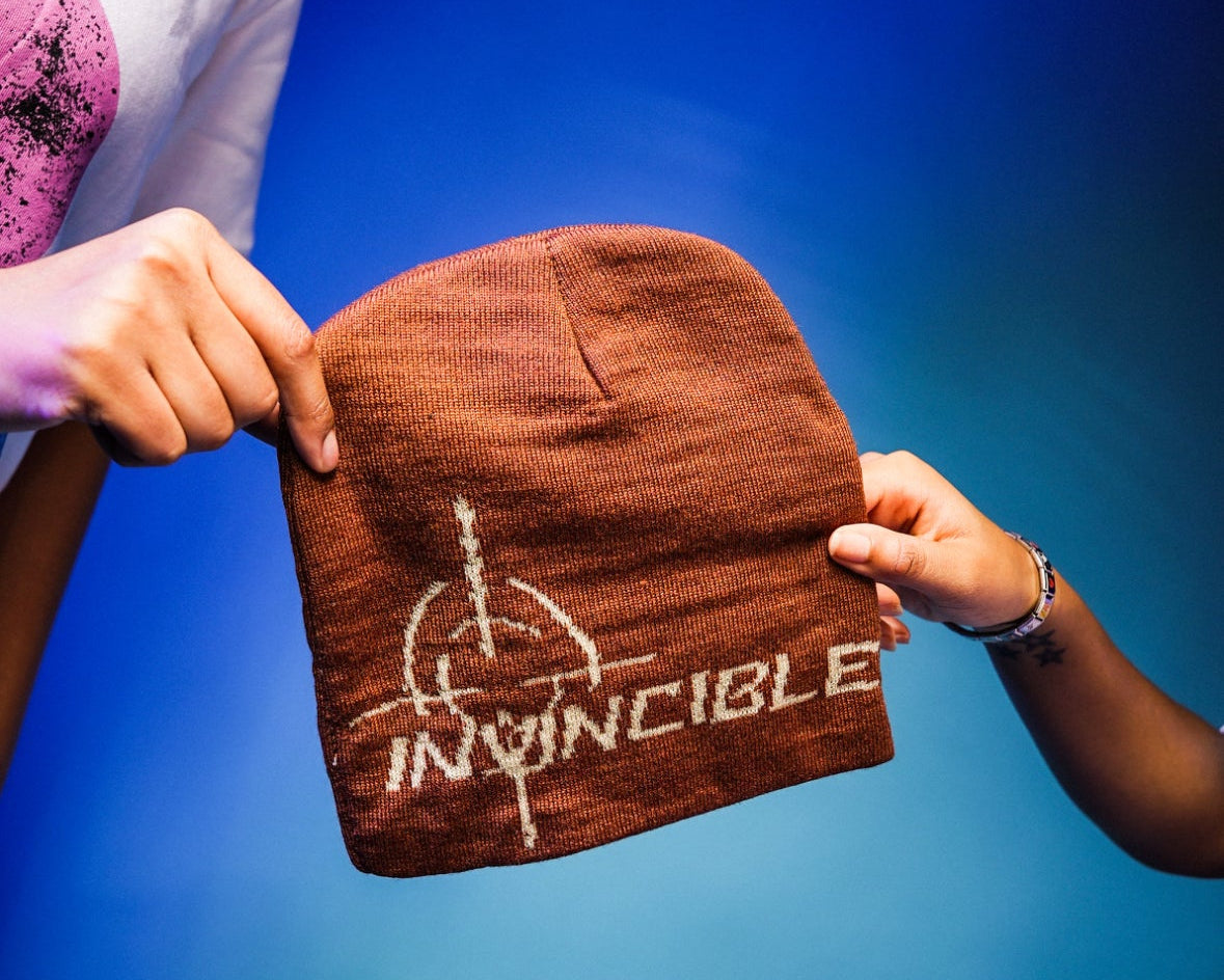 "Smoke first, Cry Later & I'm Invincible" Beanies