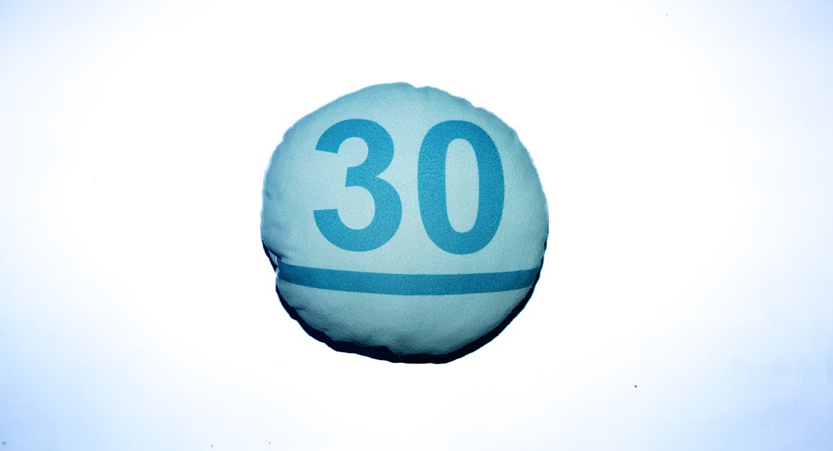 "Perc 30" Plush Pillow